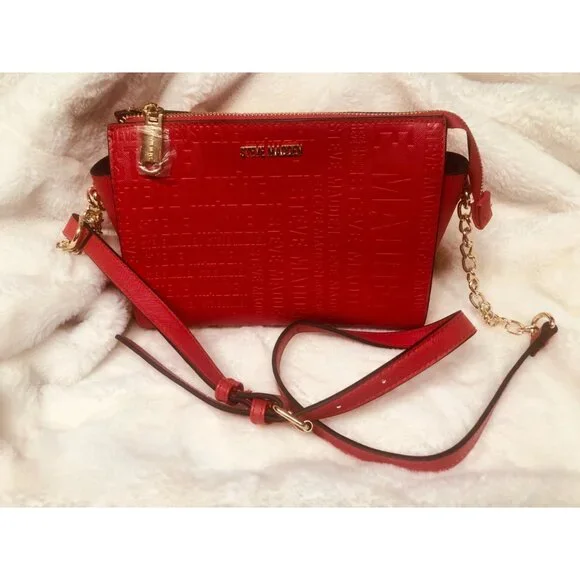 Steve Madden Red Crossbody Bag ,NEW no Tag - Picture 12 of 12